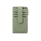 Champs - Porte-cartes Yoga Iconic - Vert-Porte-cartes avec protection RFID