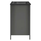 Modway - Laguna 24" Vanette de salle de bain - Gris Noir-Trous de robinet centraux 8"