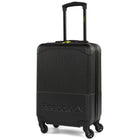 Reebok - Valise de cabine à coque rigide 21.50po Time Out - Noir-Roulettes pivotantes à 360° pour un déplacement fluide, silencieux et sans effort