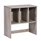 FurnitureR - Tablette latérale marron-Conception polyvalente qui fonctionne bien dans n'importe quelle pièce - utilisez-la comme bibliothèque ou comme armoire d'appoint