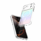 Avana - Coque MagSafe Cosmic iPhone 17 Pro Max - Violet-Le couvercle transparent montre la couleur de la baie de la caméra