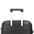 TUCCI - Bagage à main rigide Lussore 20 po - Noirs-Conception extensible – Capacité d’emballage supplémentaire lorsque nécessaire. Ajoute de l’espace de rangement supplémentaire quand vous en avez besoin, parfait pour ramener des souvenirs