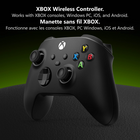 Xbox - Manette sans fil pour pour Xbox Series X|S, Xbox One, PC, téléviseurs, appareils mobiles et plus - Noir Carbone-Diffusez des jeux sur console, PC, XBOXcom, appareils mobiles, consoles portables, téléviseurs intelligents et casques VR pris en charge