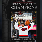 Frameworth - Cadre photoglass de Frederik Andersen 16x20 des Carolina Hurricanes champions Coupe Stanley - 18 po l x 22 po H-Photo sous licence officielle NHL et NHLPA : cadre PhotoGlass de Frederik Andersen 16x20 des Carolina Hurricanes champions de la Coupe Stanley 2026 pour les amateurs et collectionneurs des Carolina Hurricanes