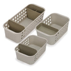 Joseph Joseph - Ensemble de paniers de rangement "Easystore" -Permet de stocker une grande variété d'articles de bureau et d'articles ménagers essentiels