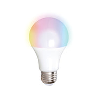 Xtricity - Ampoules LED intelligentes A19 équivalent 60 W WiFi RGB-CW - Lot de 2-Ampoule DEL intelligente WiFi