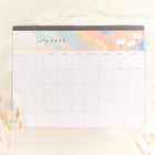 The Happy Planner - 2025-2026 Calendrier de bureau de 12 mois Petal Poetry -6