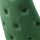 Modway - Adorn Touffe Performance Velvet Fauteuil d’appoint de salle à manger - Émeraude-8