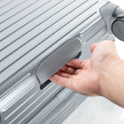 Heys - Cruze Valise cabine 21 pouces-Fermetures éclair inversées uniques, s’ouvrant vers l’intérieur pour empêcher l’humidité de pénétrer dans la valise