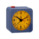 Marathon Watch - Mini réveil analogique sans tic-tac avec rétroéclairage automatique et fonction Snooze - Bleu-4