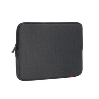 Rivacase - Antichock Housse pour ordinateur portable 12 po Macbook 13 - gris foncé -Housse verticale pour ordinateur portable jusqu'à 13,3 pouces