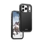 TUFF8 - Étui Impact+ Triple Couche iPhone 17 Pro-Étui avec support à accès rapide : Comprend une fixation pratique pour ceinture permettant un accès rapide et une fonction de support