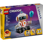 LEGO - Robot spatial Creator - 281 pièces-Le jeu scientifique LEGO Creator 3-en-1 permet aux enfants de construire 3 modèles spatiaux différents