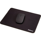 Fellowes - Tapis de souris Breyta XL avec coussin HEX - Noir-Sa base antidérapante maintient le tapis de bureau bien en place tout au long de la journée