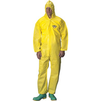 Lakeland, Combinaisons Chemmax 1, 2T-Grand, Jaune, paquet de 6-Couleur Jaune
