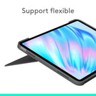 Touch iPad Air 11" (M3/M2) / iPad Air 5ème génération 2022 Étui Clavier - Gris Oxford - Anglais-Modes d'utilisation à votre façon: avec ses multiples modes d’utilisation et possibilités, saisissez, dessinez, regardez des vidéos, lisez ou passez des appels sans retirer votre iPad Air de l'étui clavier 