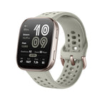 Amazfit - Bip 6 Smartwatch et tracker de santé et de fitness - Stone-Testez simultanément votre fréquence cardiaque, votre niveau de stress, votre taux d'oxygène dans le sang et votre fréquence respiratoire pour obtenir un aperçu rapide de ces quatre paramètres en seulement 45 secondes