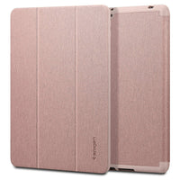 Spigen - Etui Urban Fit Folio pour iPad (7e, 8e, & 9e generation) de 10,2 po - or rose-Son tissu bicolore et son toucher en silicone apportent un confort et une prise en main au quotidien