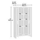 Sauder - Meuble de rangement Isabella Isle - Blanc-8