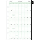 Day–Timer – Recharge d’agenda hebdomadaire original 2027 format bureau – 8 1/2 po x 5 1/2 po – anglais-12 mois à onglet : janvier 2027 à décembre 2027