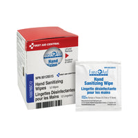 First Aid Central - Lingettes désinfectantes pour les mains - Smart Compliance - Paquet de 12-FAC Lingettes Désinfectantes