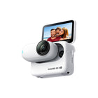 Insta360 - Caméra GO 3S 128 Go 4K - Édition Standard - Blanc Arctique-Alimenté par une puce améliorée avec 50 % de puissance de calcul en plus et un nouvel objectif grand angle, GO 3S filme désormais en 4K époustouflant. Il offre près du double du nombre de pixels par rapport au 2,7K pour capturer chaque instant de la vie avec des détails nets et clairs.