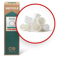TerraCycle - Gobelets de plastique rigide no. 6 - Zero Waste Box - 11 x 11 x 40 - Moyenne-Veuillez nous envoyer n’importe quelle marque et taille de gobelet en plastique no. 6.