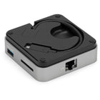 OWC - Station d'accueil de voyage USB-C 6 ports E-Voyez la situation dans son ensemble : connectez-vous à des écrans, des téléviseurs et des projecteurs avec une résolution allant jusqu'à 4K via le port HDMI 2.0