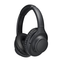 Audio-Technica - Casque supra-auriculaire Bluetooth - Noir-Casque supra-auriculaire sans fil avec technologie hybride numérique antibruit pour un son privé et de haute qualité