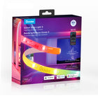 Govee - Bande lumineuse LED RGBICW Wi-Fi de 7,5 m S-Contrôle individuel des segments : la technologie RGBIC innovante vous permet de régler individuellement chaque segment de vos bandes lumineuses. Vous pouvez contrôler la luminosité, les modes musicaux, les couleurs et les effets à l'aide de l'application Govee Home