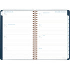AT-A-GLANCE - Agenda scolaire hebdomadaire/mensuel Signature 2025-2026 - 8 1/2 po H x 5 3/8 po l - bleu marine - bilingue-Format des pages : 8 1/2 po H x 5 3/8 po l