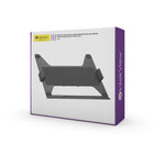 IntekView - Support universel pour ordi portable pour bras de moniteur-Bonne ventilation : la conception ouverte offre une circulation d'air.