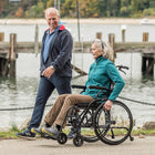 Journey - So Lite C2 Fauteuil roulant ultra léger - rouge-Les pneus pleins réduisent l’entretien et permettent une mobilité quotidienne sans souci