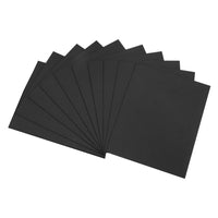 DBLG Import - Feuilles de mousse - 9 po x 12 po - noir - Paquet de 10-Les feuilles de mousse sont faciles à plier, à façonner et à découper