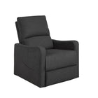 Brassex - Fauteuil releveur inclinable 459273 Levo - gris foncé-Profil mince