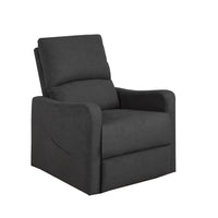 Brassex - Fauteuil releveur inclinable 459273 Levo - gris foncé-Profil mince