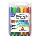 The Pencil Grip - Marqueurs triangulaires Magic Stix - Paquet de 12 - Paquet de 6-La forme triangulaire favorise une prise en main adéquate et le développement des compétences motrices fines.