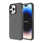 AXS - PROShield Plus etui transparent teste contre les chutes pour Apple iPhone 14 Pro - Fume-Coin renforçis subtils absorbent les chocs en creant un coussin d'air entre l'appareil et les surfaces