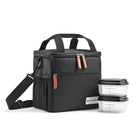 Fit + Fresh - Sac repas isotherme fédéral Fit+Fresh - Noir-Sac repas pour enfants : Le sac repas isotherme pour garçons et filles est parfait pour transporter des collations ou des repas à l’école, lors d’événements sportifs ou de pique-niques