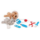 Melissa & Doug - Ensemble de jeu vétérinaire, examen et soins des animaux-Effectuez des visites à domicile avec le sac cabas, idéal pour ranger tous les accessoires
