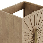 Modway - Awaken 24" Armoire à coiffeuse de salle de bain - Chêne-8