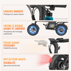 Gyrocopters - Vélo électrique PixAI pour adultes et adolescents - Vitesse 32 km/h - Autonomie (assistance) 70 km - Noir-Pour ceux qui recherchent un entraînement, le « mode normal » permet au PixAI de fonctionner comme un vélo traditionnel