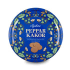 Nyakers - Biscuits Suédois Gingersnaps dans une Boîte Bleue - 400 g-Les classiques biscuits ronds au pain d'épices Nyaker's dans une boîte bleue décorée