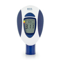 BIOS Diagnostics - Débitmètre de pointe pour l’asthme et la BPCO-Pour: Asthme, Bronchite chronique, Maladies des bronches