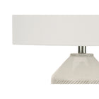 Monarch Specialties - Luminaire - 33 po H Lampe De Table - Abat-Jour Ivoire / Crème - Crème Céramique - Contemporain-Assemblage mineur requis avec des instructions illustrées incluses . cette lampe décorative comprend une garantie limitée de 2 ans contre les défauts de fabrication pour votre confiance