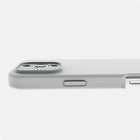 Avana - Coque Velvet avec MagSafe pour iPhone 16 Pro Max - Gris étain-Résistance aux rayures auto-réparatrice