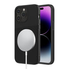 AXS - PROTech Plus PROTech Plus étui compatible magsafe anti-choc avec double couche pour Apple iPhone 15 Pro - Noir-Résistant aux chutes jusqu’a 10 pieds