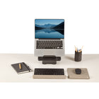 Fellowes - Repose-poignet pour souris Breyta avec coussin HEX - Sable-Fabriqué avec 69 % de contenu recyclé post consommation et entièrement recyclable grâce au programme de reprise de Fellowes