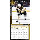 Turner Sports - 2026 Bruins De Boston Calendrier mural de l'équipe Mensuel - 30,5 cm l x 30,5 cm H - Anglais-Photos d’action de superstars en couleur