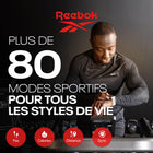 Reebok - Montre Sport Connectée Icon - 45.35 mm - Or Victoire-Météo en temps réel et commandes vocales pour garder une longueur d’avance